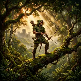 The Merry Adventures of Robin Hood by Howard Pyle